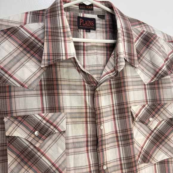 Plains Western Pearl Snap shirt - Picture 3 of 6